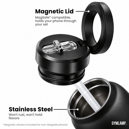 GymBottle™ - Magnetic Phone Holder Bottle